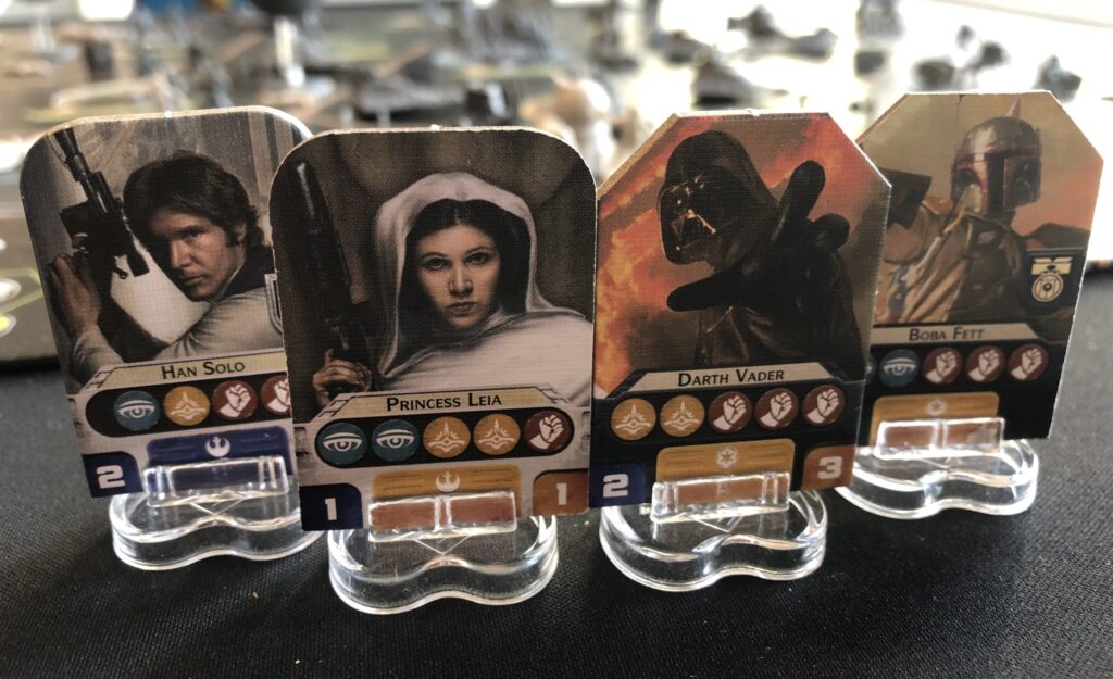 Star Wars: Rebellion commanders